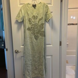Carole Little Linen Dress - Size 14 Petite